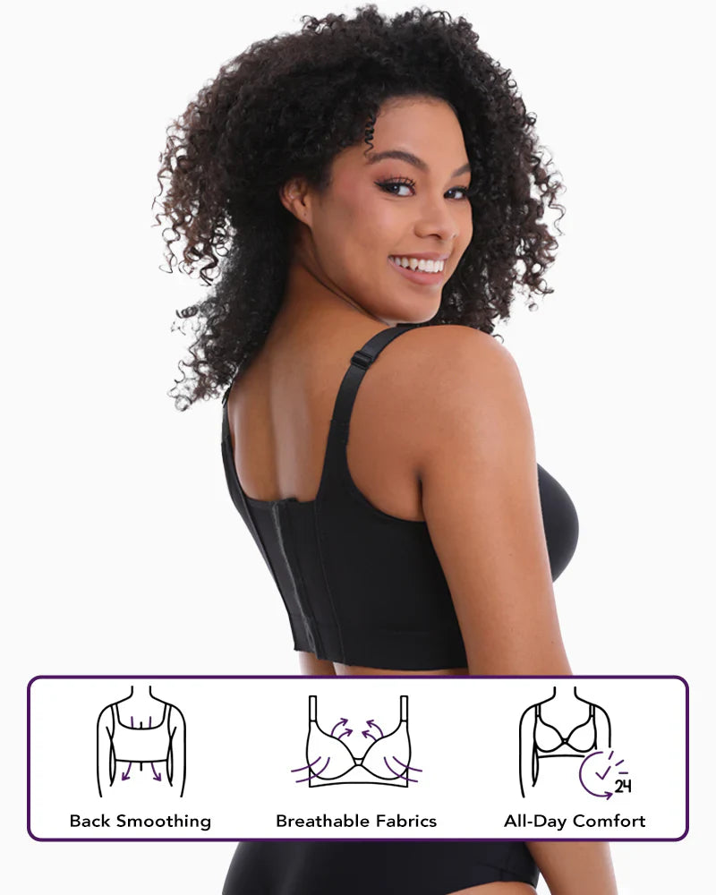 Back Smoothing Shaping Bra™ - Black