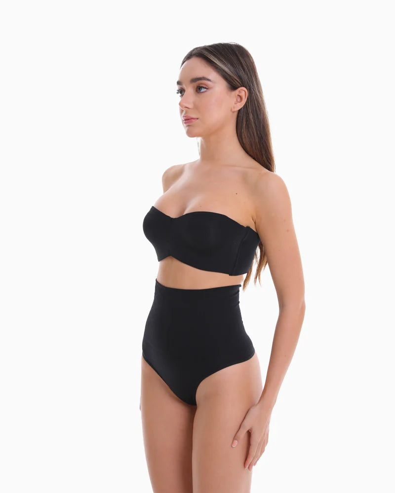 Full-Support Strapless Bandeau Bra